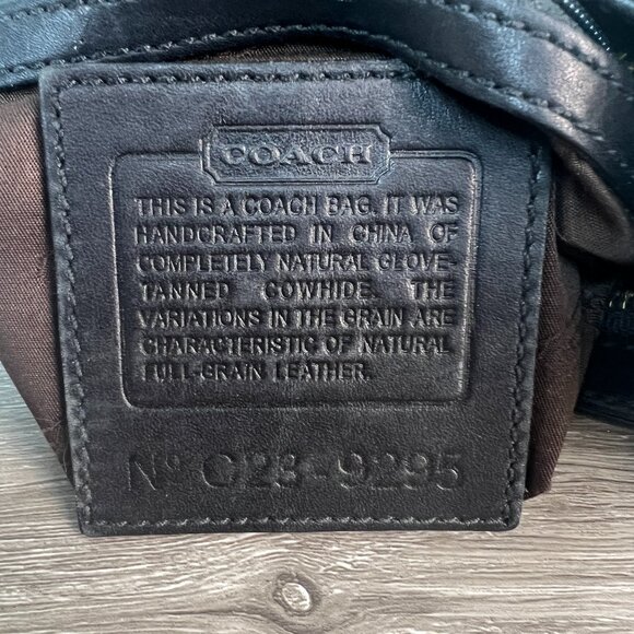 Vintage Coach 9295 Shoulder Top Handle Legacy West Demi Bag - Picture 2 of 6